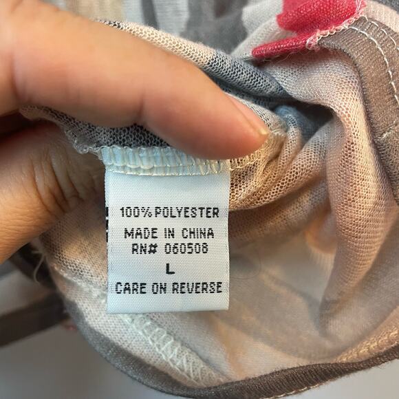 Like New! Nostalgia Striped Dolman Blouse Womens Large - Picture 7 of 9